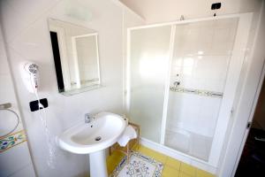 Koupelna v ubytování B&B Salernow2