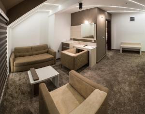 Posezení v ubytování Hotel & Restaurant Ponte Bianco