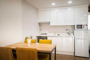 مطبخ أو مطبخ صغير في W Ocean Pension