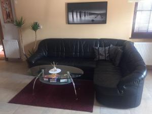 Ruang duduk di Apartmán Augsten