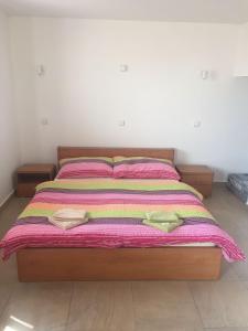 Postel nebo postele na pokoji v ubytování Apartmán Augsten