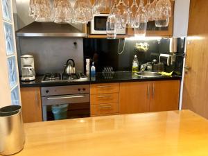 
A kitchen or kitchenette at Great Apartment in Recoleta
