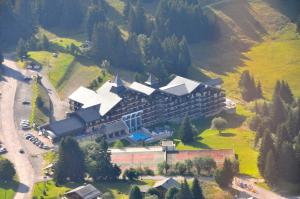 Pemandangan dari udara bagi Les Terrasses Du Mont Blanc