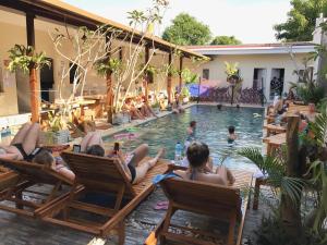 Bassein majutusasutuses M BOX Gili Trawangan või selle lähedal