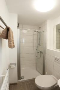Koupelna v ubytování Hotel Schillerquartier + 37 fotografií