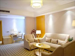 Posezení v ubytování Hui Fu Jinling Hotel
