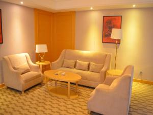 Posezení v ubytování Hui Fu Jinling Hotel