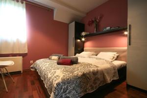 Posteľ alebo postele v izbe v ubytovaní Apartament Wolny Czas