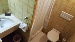Et badeværelse på Gasthof Hotel IFENBLICK