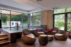 Posezení v ubytování Aspria Hamburg Uhlenhorst Sport & Spa
