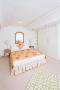 Кровать или кровати в номере Cheya Residence Rumelihisari