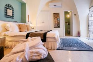 Area soggiorno di Artists' Colony Inn Zefat