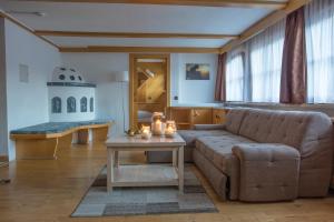 Posezení v ubytování Landhaus Edelweiss