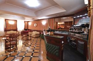 Kuchyň nebo kuchyňský kout v ubytování Hotel Cilicia
