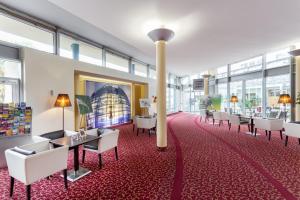 Posezení v ubytování ABACUS Tierpark Hotel