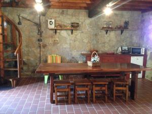 Kjøkken eller kjøkkenkrok på O Rincón de David