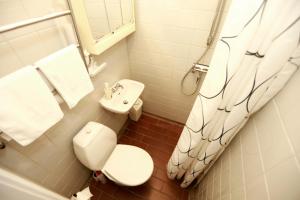 Koupelna v ubytování Hotel 9 små hjem