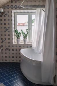 Koupelna v ubytování Väike-Mere Villa