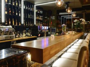 Lounge nebo bar v ubytování Hotel My Way Zürich Wallisellen