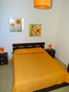Postel nebo postele na pokoji v ubytování B&B Soleluna