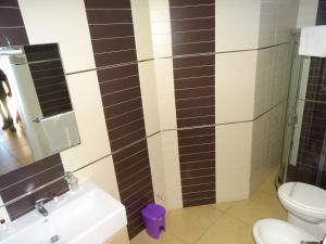 Koupelna v ubytování B&B Soleluna