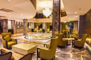 Posezení v ubytování Moty Hotel