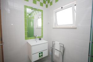 Kúpeľňa v ubytovaní Green Door