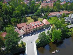 Peisaj natural din apropierea acestei pensiuni