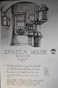 Plán poschodí v ubytovaní Ipazia House