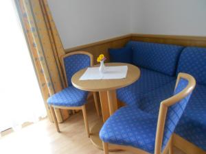 Istumisnurk majutusasutuses Pension Moser