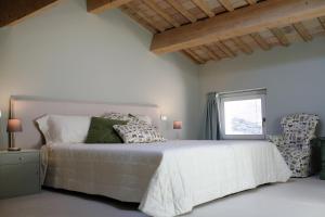 Postel nebo postele na pokoji v ubytování Residenza Corso Baccio