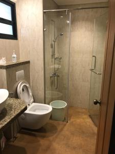Koupelna v ubytování Studio and One bedroom Apartment in Riviera Sapphire, Siolim