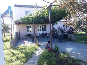 Zahrada ubytování guesthouse gareji