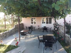 Zahrada ubytování guesthouse gareji