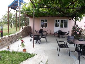 Zahrada ubytování guesthouse gareji