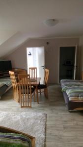 Postel nebo postele na pokoji v ubytování ApartmányDanielova