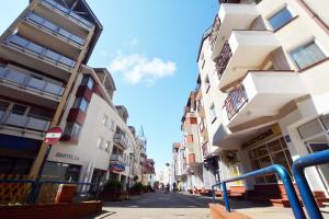 Budynek, w którym mieści się apartament