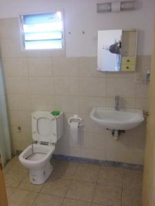 Koupelna v ubytování Alojamiento Dell Acqua