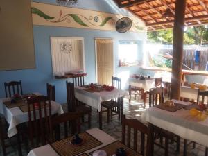 Restaurace v ubytování Pousada Universo