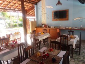 Restaurace v ubytování Pousada Universo