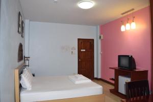 Postel nebo postele na pokoji v ubytování Memory Residence