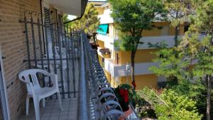 Balkón alebo terasa v ubytovaní Hotel Acapulco