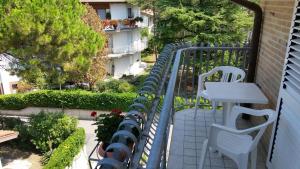 Balkón alebo terasa v ubytovaní Hotel Acapulco