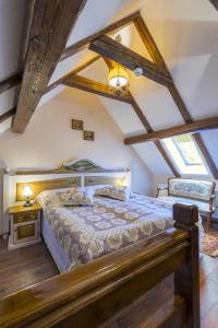 
Un pat sau paturi într-o cameră la Resort Ambient
