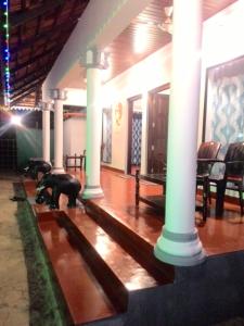 Marari Babu Homestay的休息区