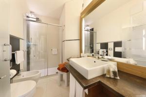 Koupelna v ubytování MOTA hotel
