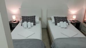 Postel nebo postele na pokoji v ubytování Apartment Smodlaka