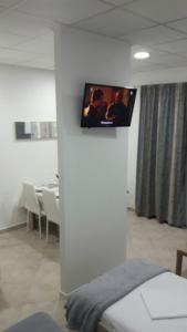 TV a/nebo společenská místnost v ubytování Apartment Smodlaka