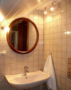 Koupelna v ubytování Ferienwohnung Eichler