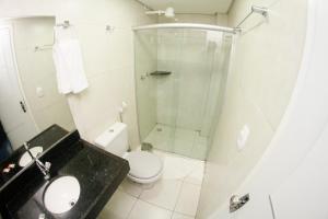 Koupelna v ubytování LW Hotel + 18 fotografií